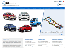 Tablet Screenshot of kltauto.com